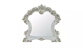 45 Antique Pearl Finish Irregular Dresser Mirror