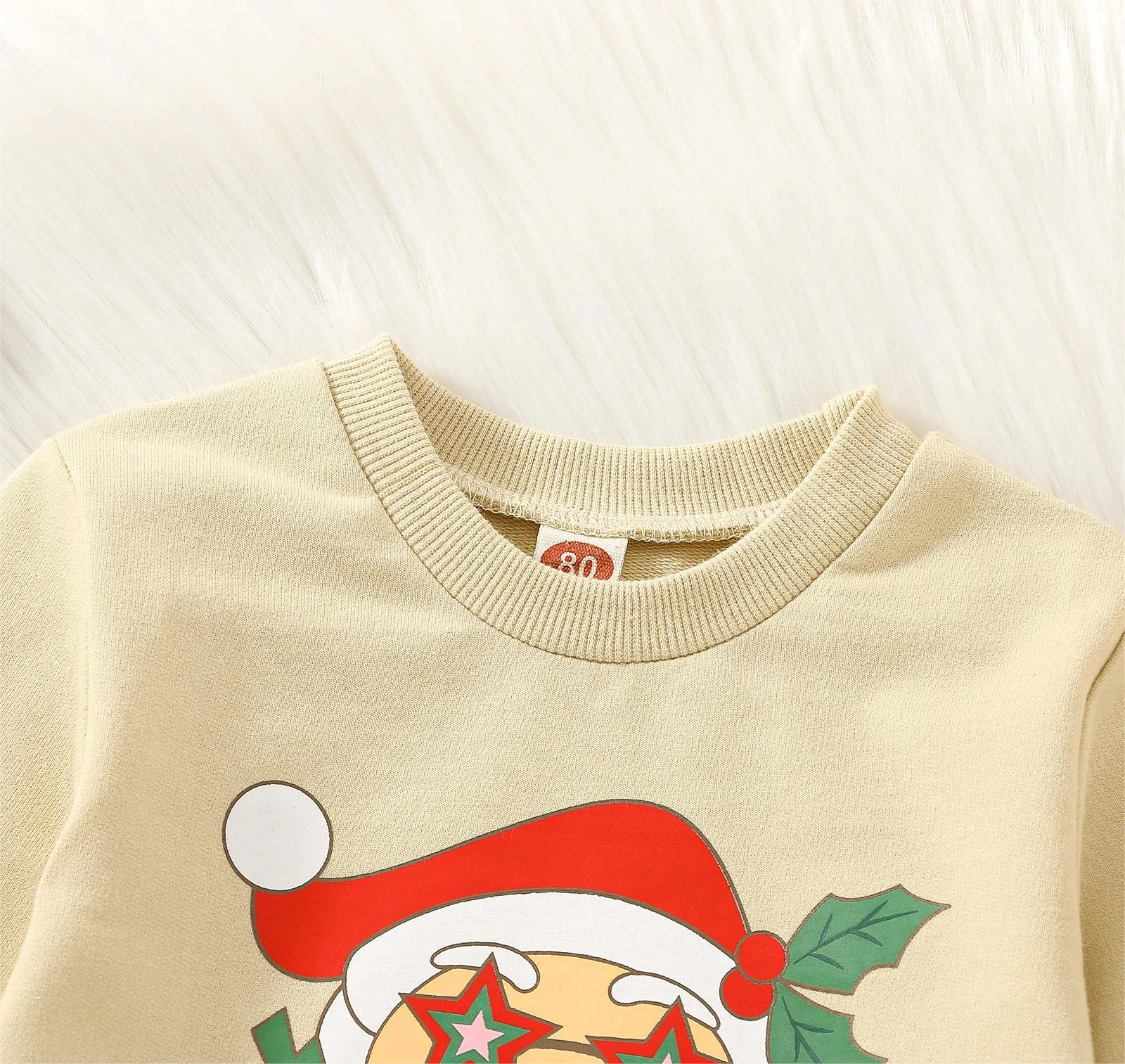 Baby Kid Girls Boys Letters Cartoon Print Christmas Rompers Wholesale 23102402