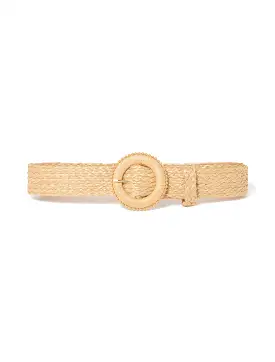 Bailey Beaded Buckle Belt