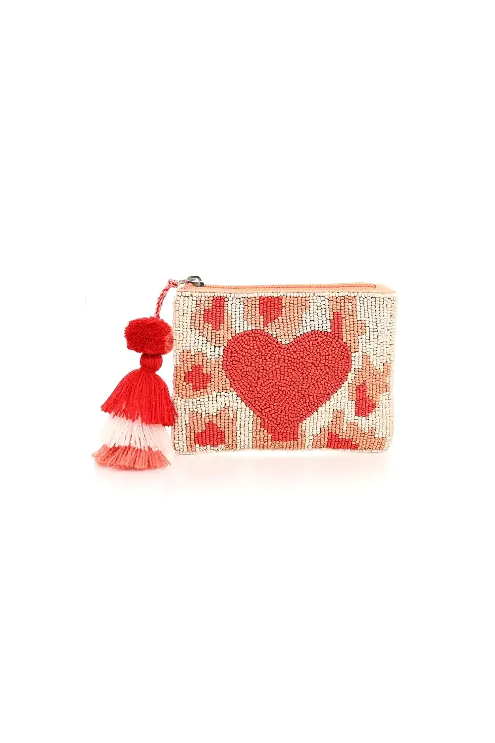 BEADED COIN PURSE ALL THE LOVE #6