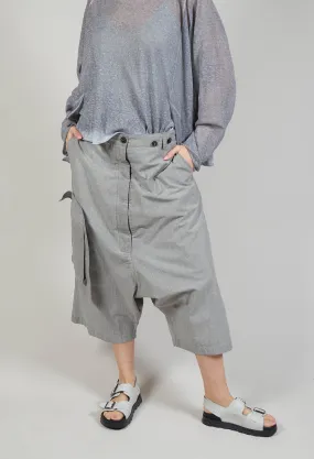 Culotte Salopettes in C.Coal 10% Mel