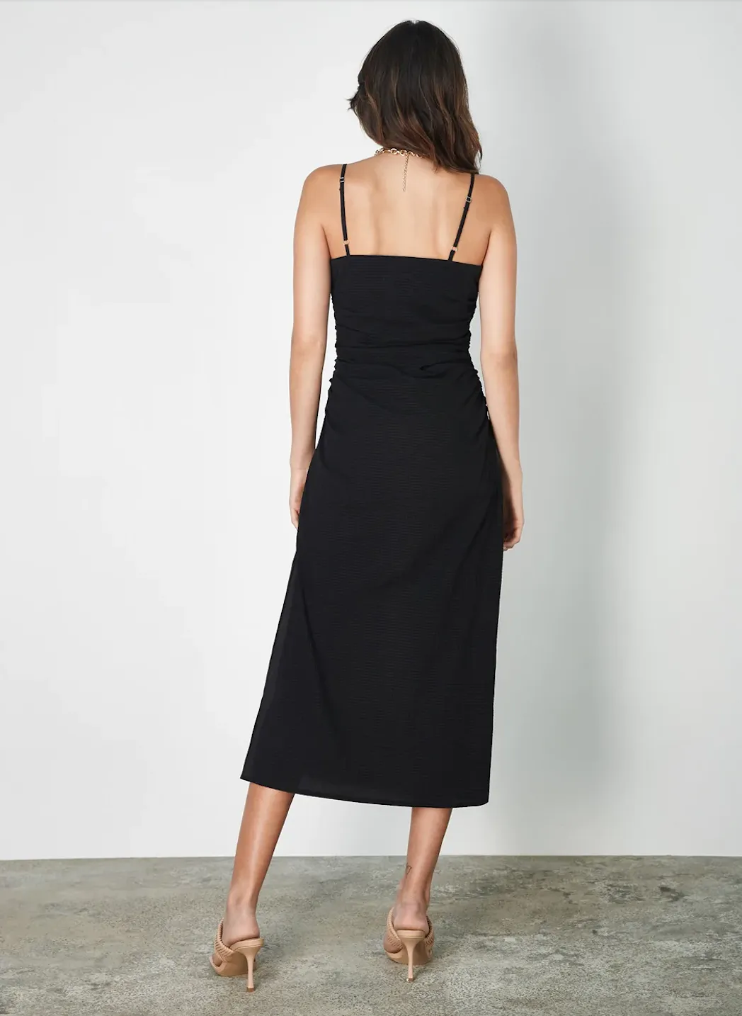 Esmaeé Rayla Midi Dress - Black