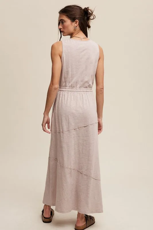 Gabrielle Terry Tank Maxi Dress