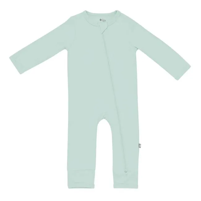 Kyte Baby Zippered Romper in Sage