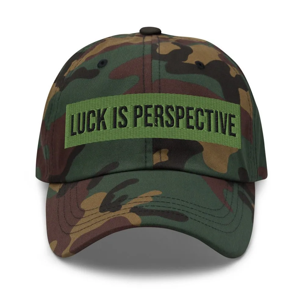 Lioness Luck Embroidered Camo Dad Hat