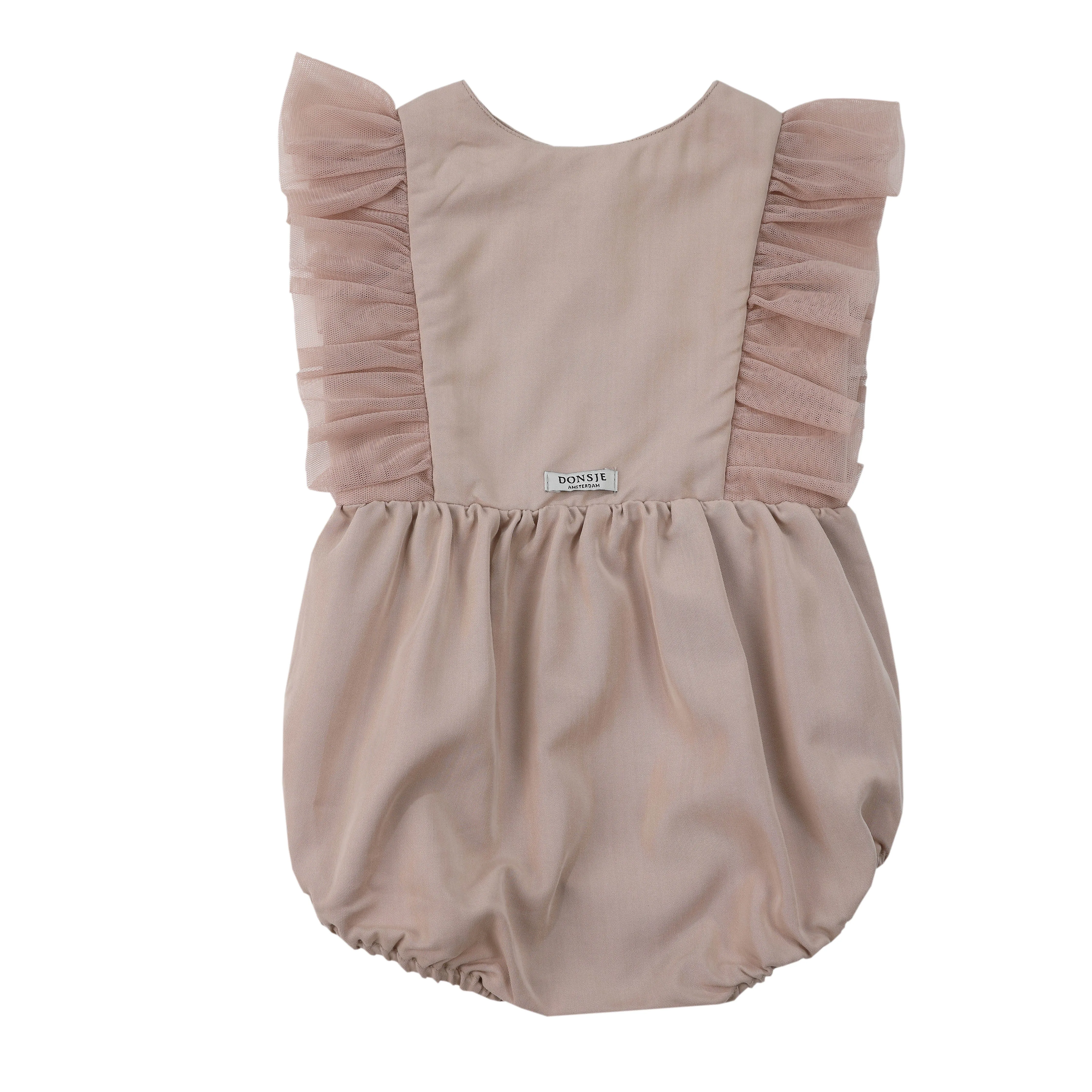 ODINE PLAYSUIT-Vintage Rose