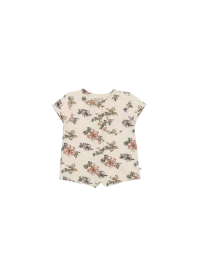 RANCHO BABY ROMPER HIBISCUS