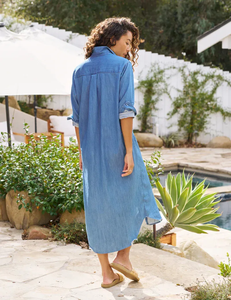 Rory Maxi Shirtdress