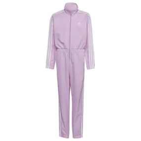 TUTA FELPA LOGO PICCOLO E JOGGER Bimba Bliss Lilac White