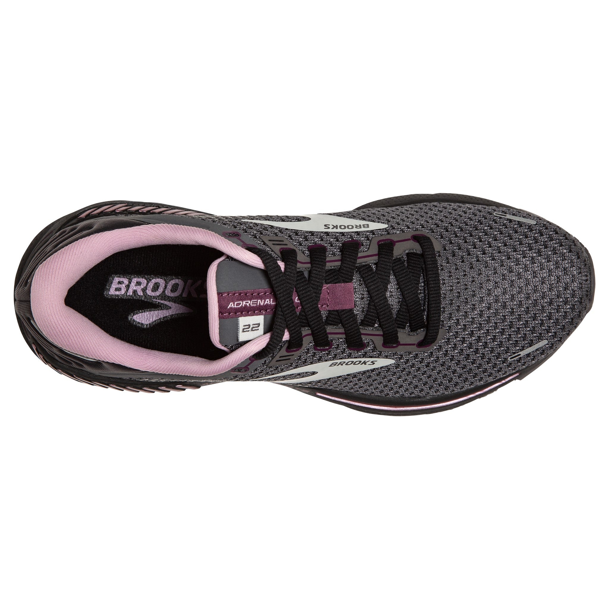 Women's Adrenaline GTS 22 - Pearl / Black / Metallic